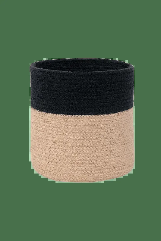 Basket Dual Black – Linen – My Little Ones