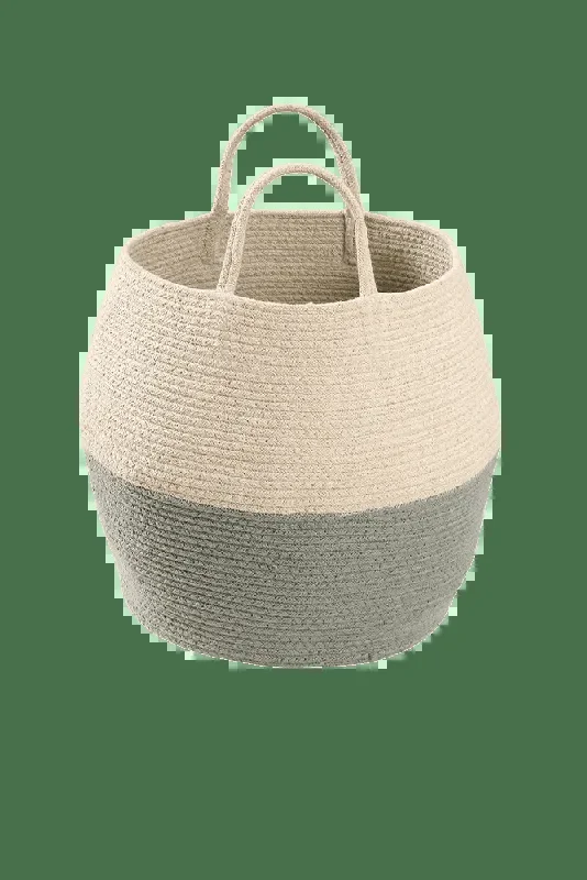 Basket Zoco Vintage Blue – Natural – Morocco
