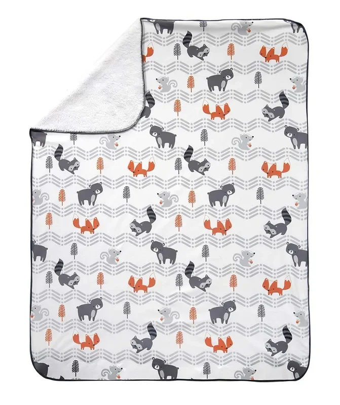 Bedtime Originals Acorn Sherpa Blanket