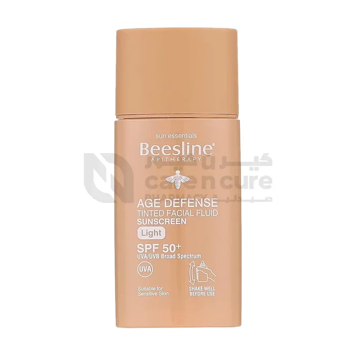 Beesline Age Defense Tinted Face Fluid Sunscreen Spf50- 40 ml