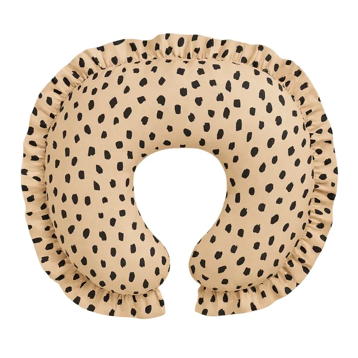 Beige Black Marks Sahara Nursing Pillow Cover