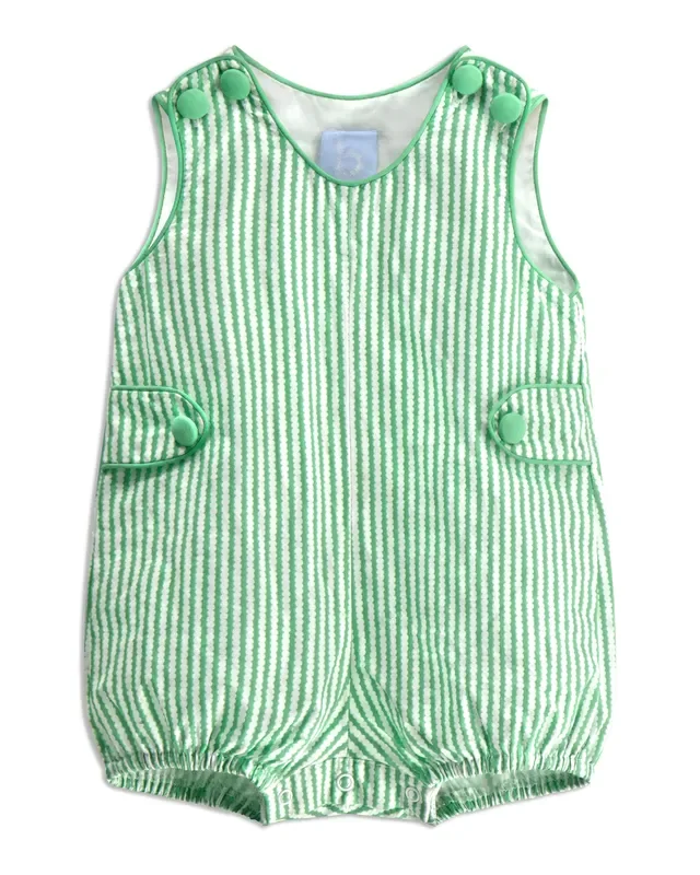 Bella Bliss Oliver Bubble in Green Bubble Stripe