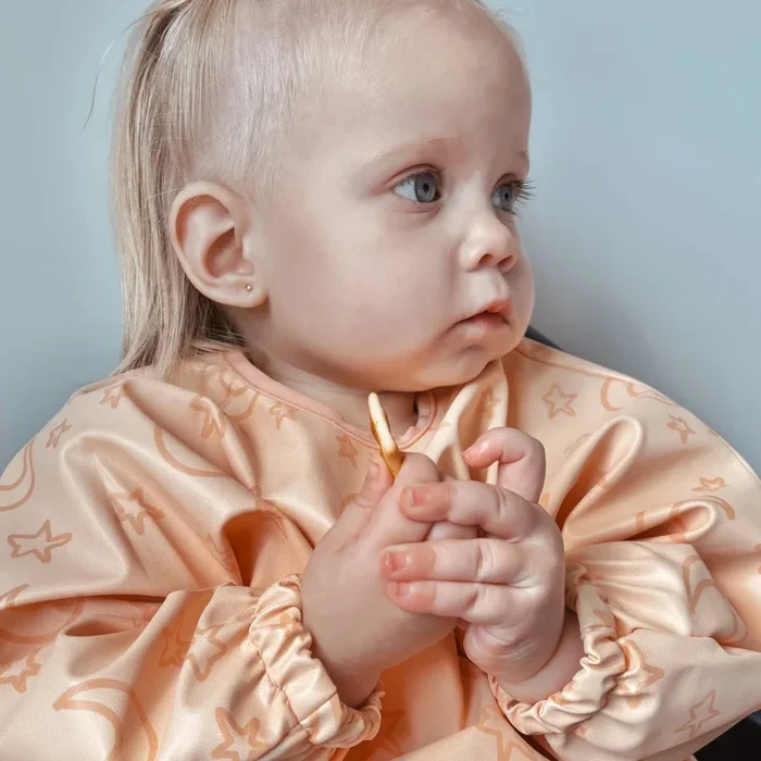 Besbubs Smock Bib – Stars & Moons