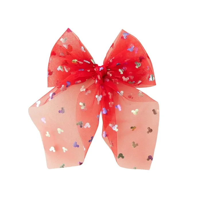 Bibbidi Bobbidi – Red | Tulle Statement Bow