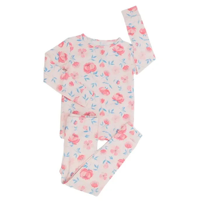 Big Kid Pajama – Peony Pink