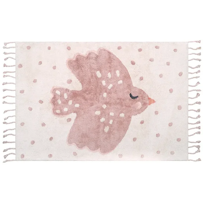 Birdy Children’s Rug With Bird Pattern