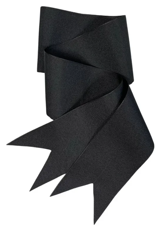 Black Grosgrain Ribbon – Wide & Short