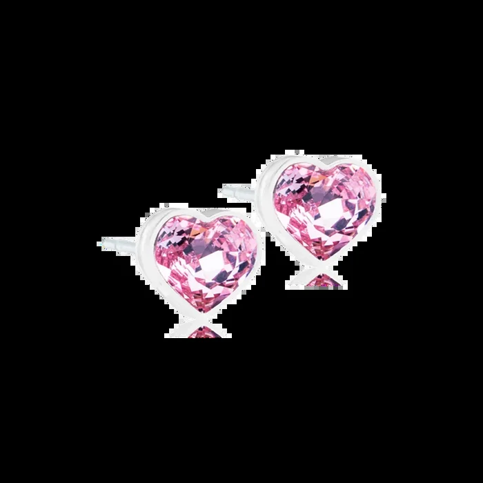 Blomdahl Cj Mp Heart 6mm Light Rose 15-0121-24 [B]