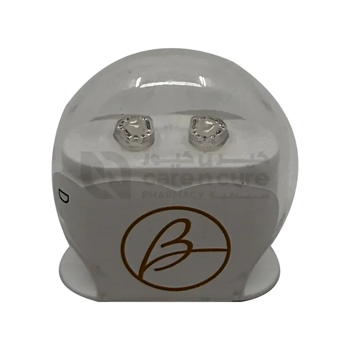 Blomdahl Mp Brilli Halo Pearl 6 mm, White