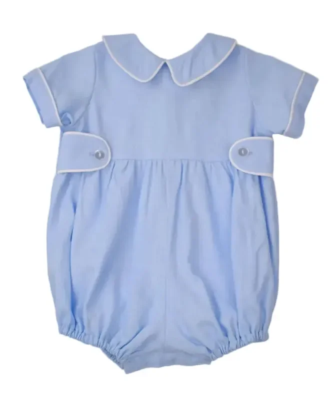 Blue Linen Bubble