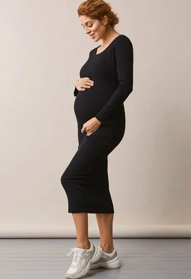 Boob Maternity & Nursing Signe Dress Black