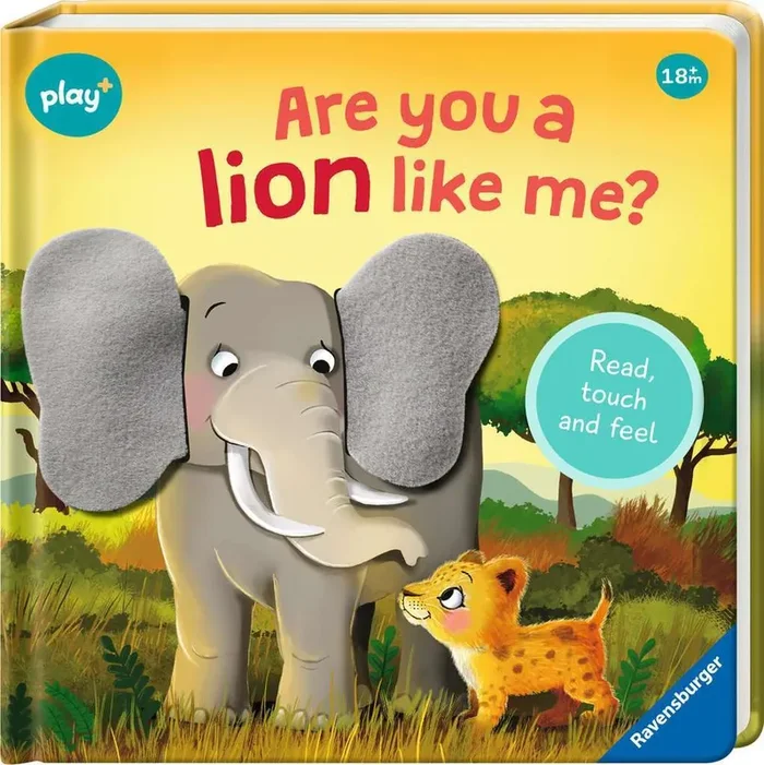 Book: Are You A Lion Like Me? Age 18 months+