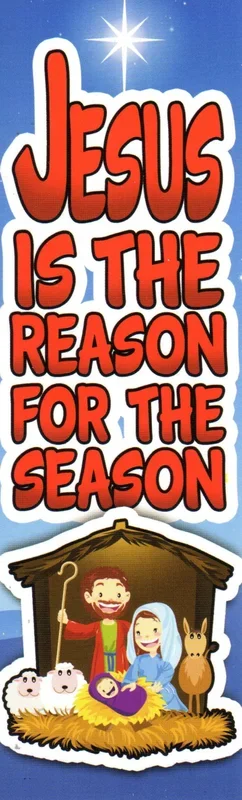 Bookmark – Jesus is the Reason for the Season