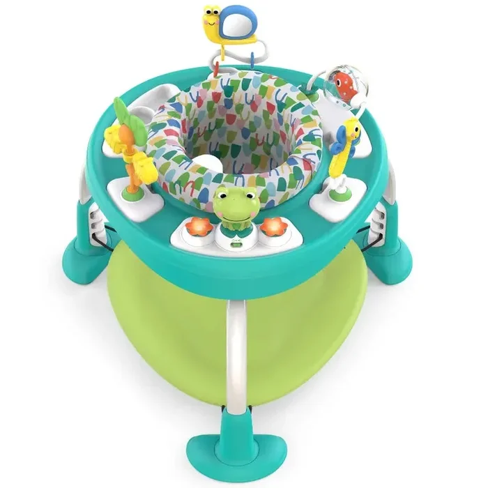 Bounce?Bounce?Baby 2-in-1 Activity Jumper & Table – Playful Pond