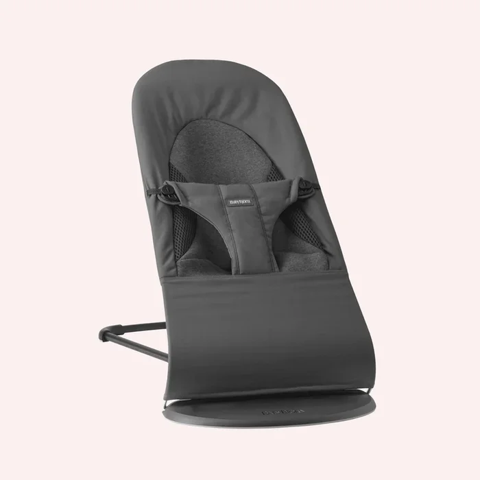 Bouncer Balance Soft Woven/Jersey Tri-Fabric – Dark Grey