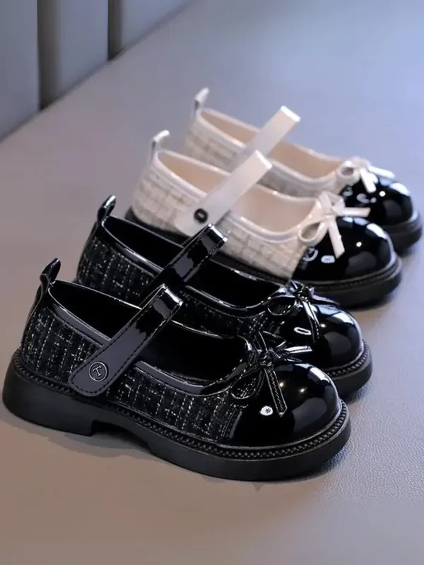 Bow & Charm Patent Mary Jane Shoes