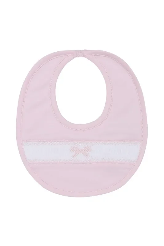 Bow Smocked Bib