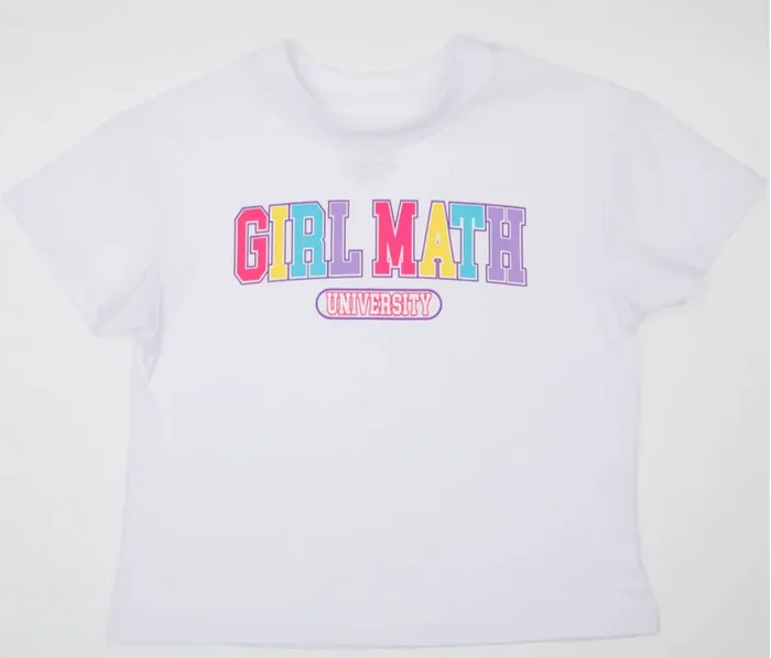 Boxy Tee | Girl Math