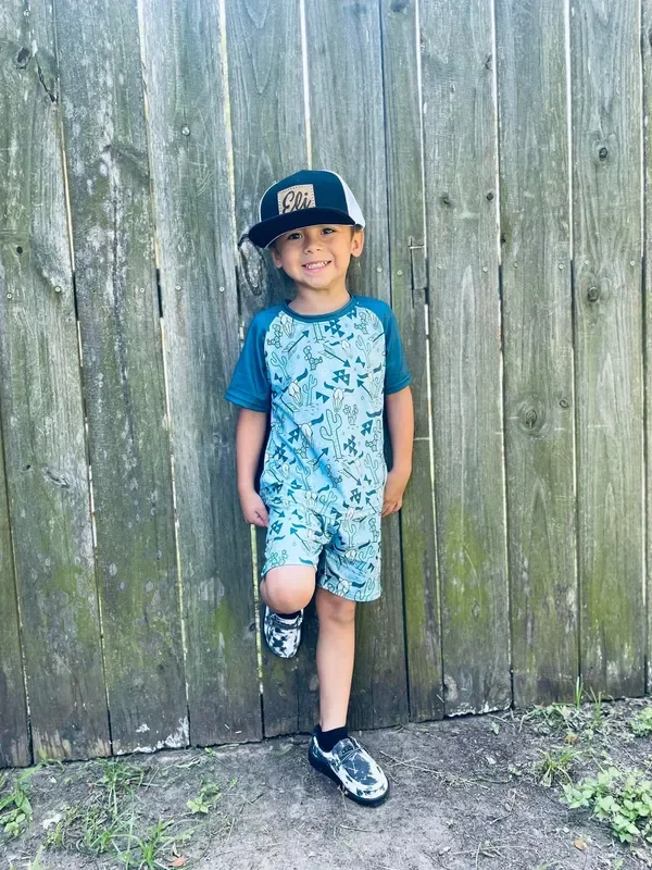 Boys Blue Western Set