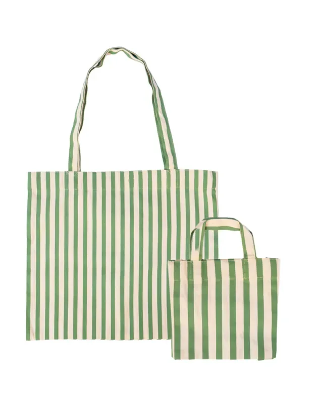 Brave Canvas Tote + Mini Tote Bag Set