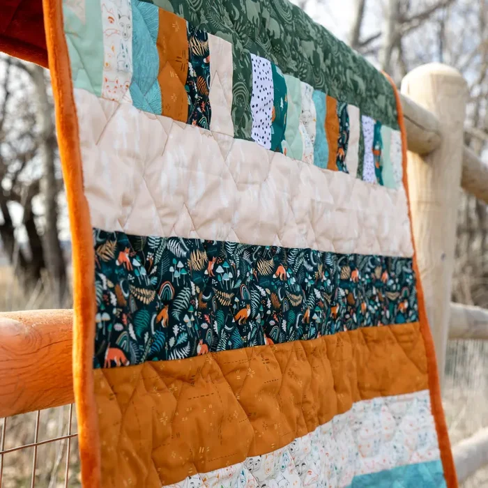 Bricks And Beams Quilt Kit – Timberline