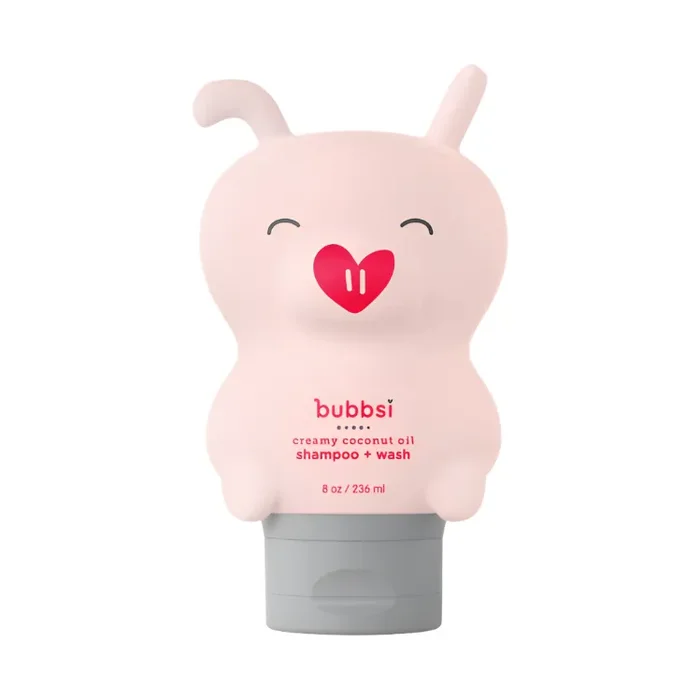 Bubbsi Creamy Coconut Oil Shampoo + Wash