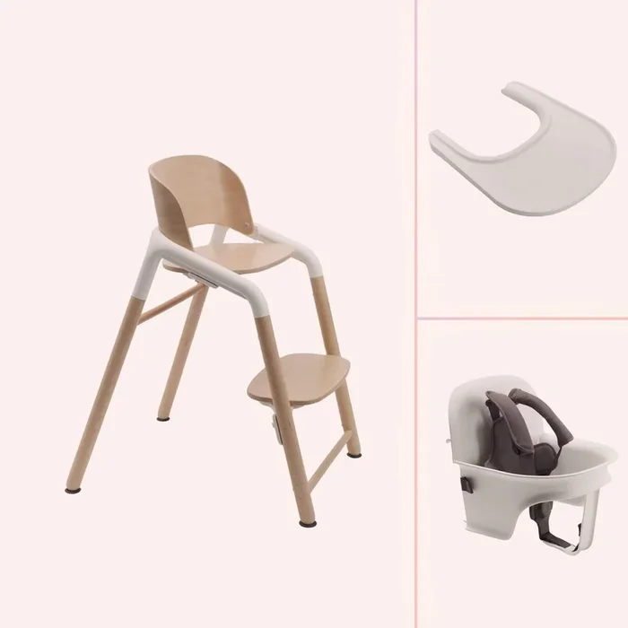 Bugaboo Giraffe Solids Highchair Bundle
