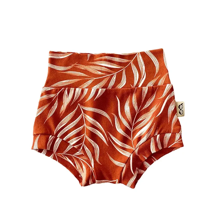 Burnt Orange Pampas Leaves Bummies