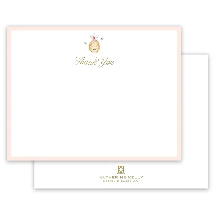 Busy Bee Thank You Note
