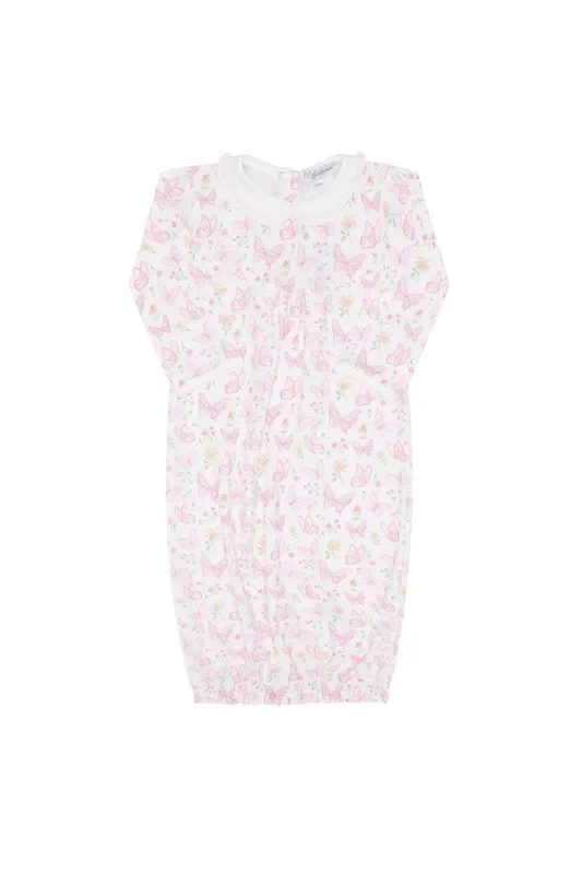 Butterflies Print Gown