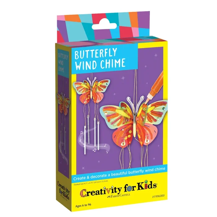 Butterfly Wind Chime Mini Kit – DIY Craft Kit for Kids