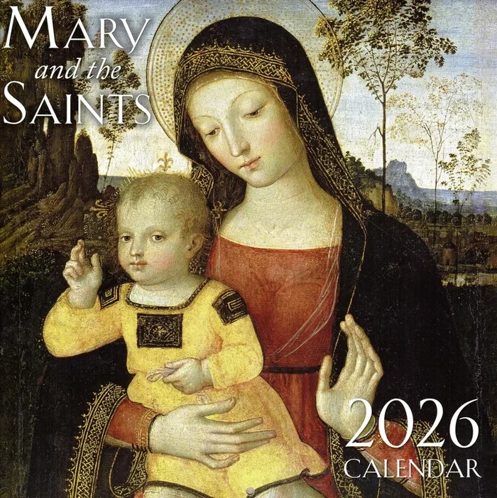 Calendar – Wall Mary and the Saints 2026