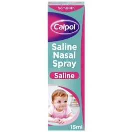 Calpol Soothe And Care Saline Nasal Spray 15ml