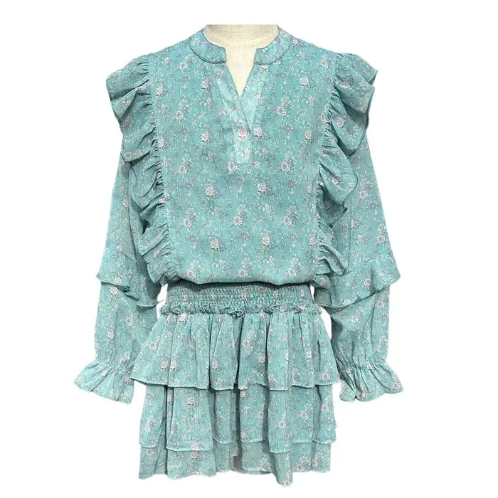 Campbell Dress – Whimsy Teal