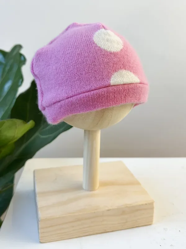 Cashmere Combo Hat – Newborn