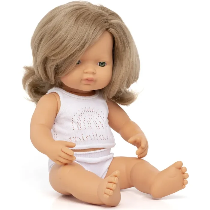 Caucasian Baby Doll | Dark Blond Girl 15 “