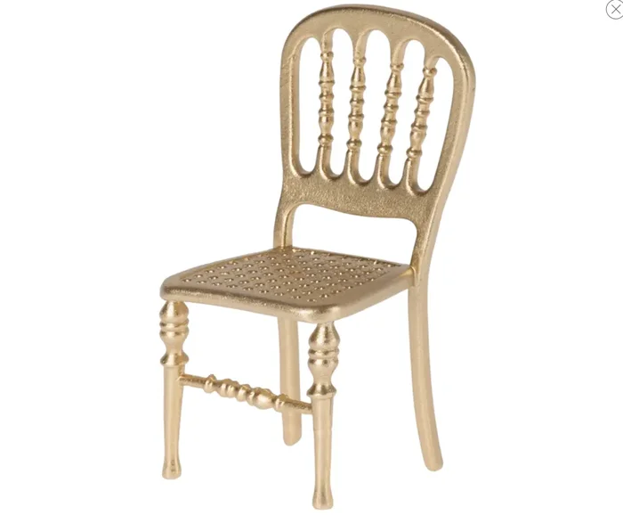 Chair Mouse – Gold – Maileg Danish Design