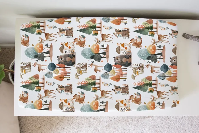 Changing Pad Cover – Enchanted Forest