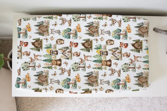 Changing Pad Cover – Woodsy Woodland