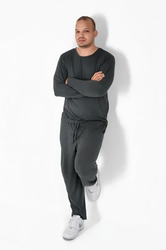 Charcoal | Men’s Bamboo Relaxed Lounge Pajama Pants