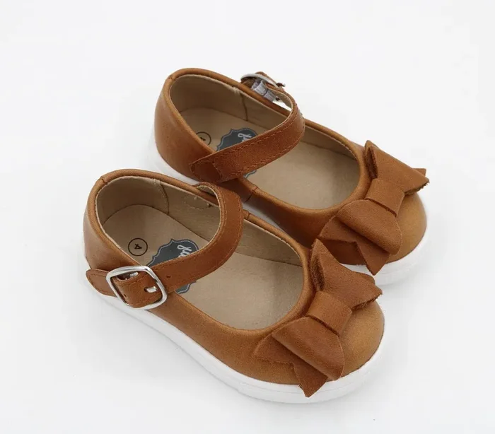 Chelsea Sneaker Mary Jane With Bow – Weathered Brown