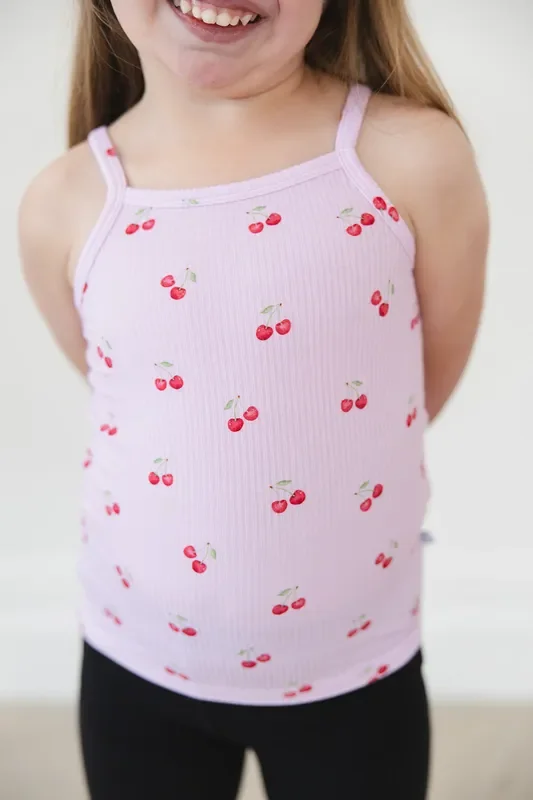 Cherry (ribbed) – Bamboo Tank