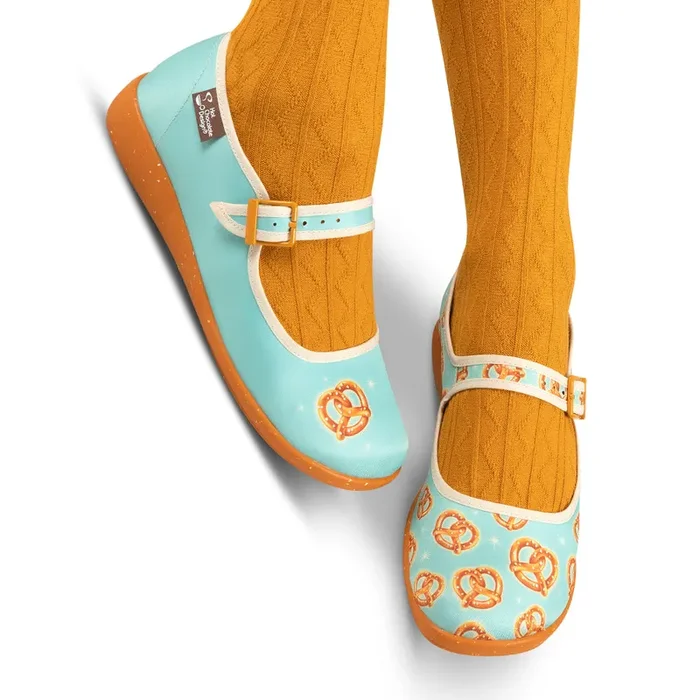 Chocolaticas® Atomic Pretzel Women’s Mary Jane Flat