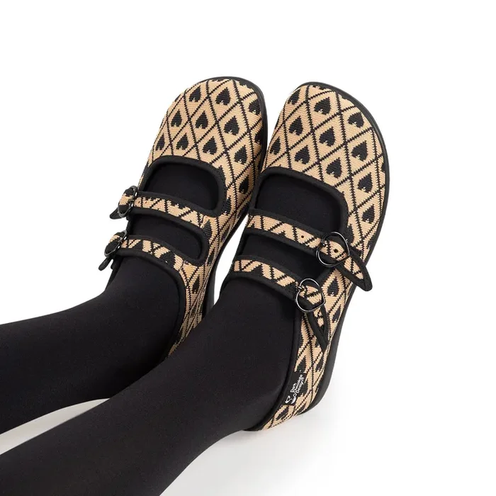 Chocolaticas® I Wove You 2 Women’s Mary Jane Flat