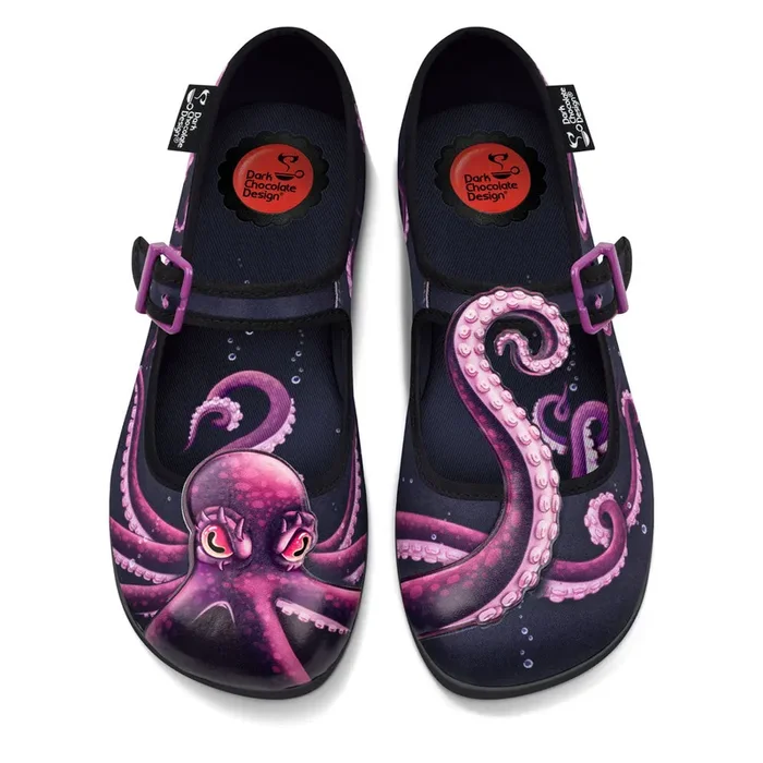 Chocolaticas® Sea Demon Women’s Mary Jane Flat