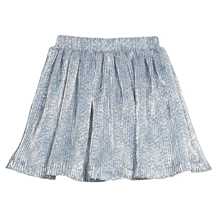 Circle Skort – Blue Crinkle Stars