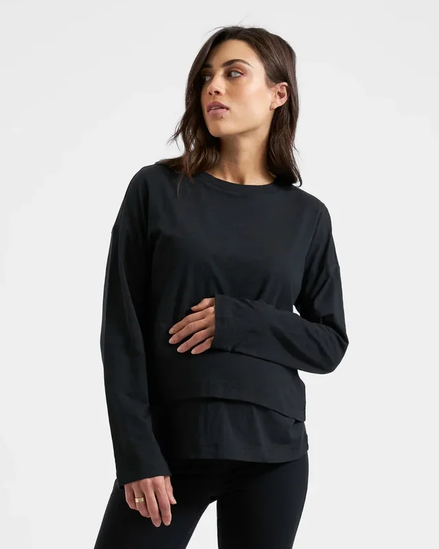 Claud Long Sleeve Nursing Top