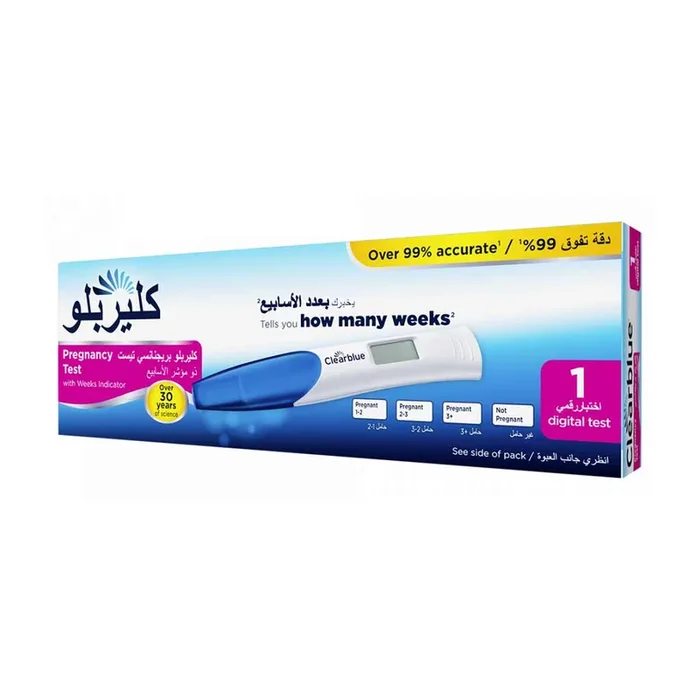 Clear Blue Digital Pregnancy Test With Conception Indicate