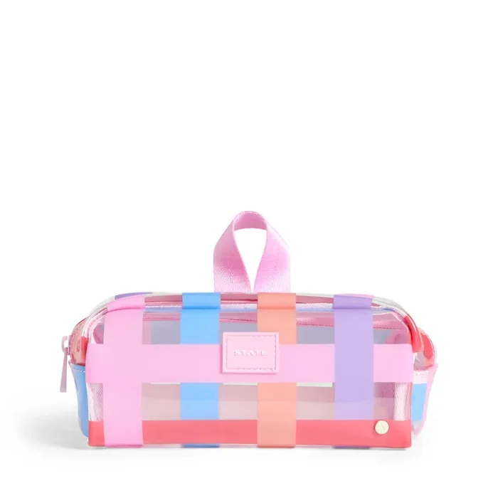 Clinton Pencil Case Multi Plaid