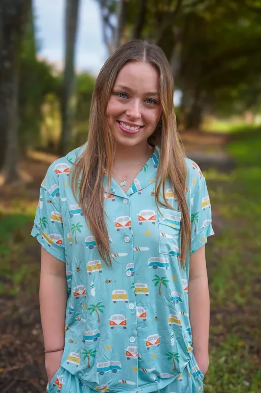 Coastal Cruising (women’s Short Sleeve Pj)